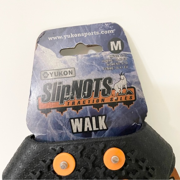 Yukon SlipNots Traction Soles Walk Unisex Size Medium - Picture 2 of 10